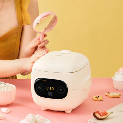 Olla arrocera eléctrica MIDEA de 1,2 l: multifuncional y portátil